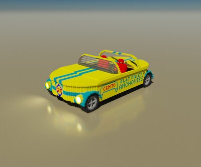 Cento Anchovy Tin Car